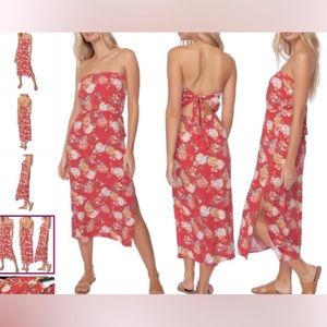 O’Neill Kai Strapless midi Dress